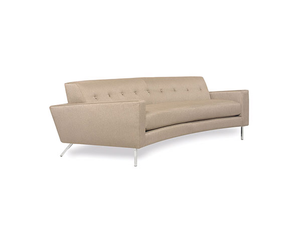 0141645 flamingo curved sofa