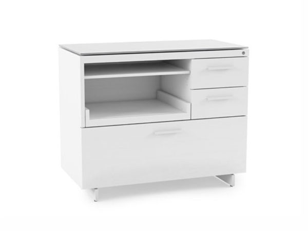 centro office 6417 BDI multifunction cabinet white 1